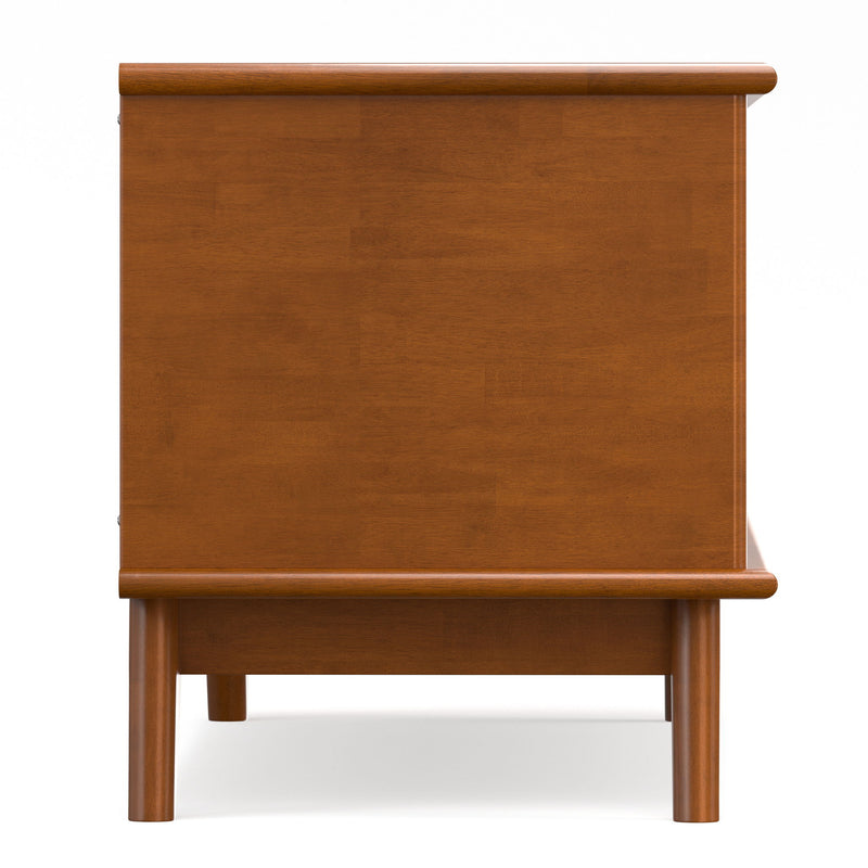 Draper - Flip Down Storage Bench - Teak - R&R Furniture Gallery (Fountain Valley, CA)