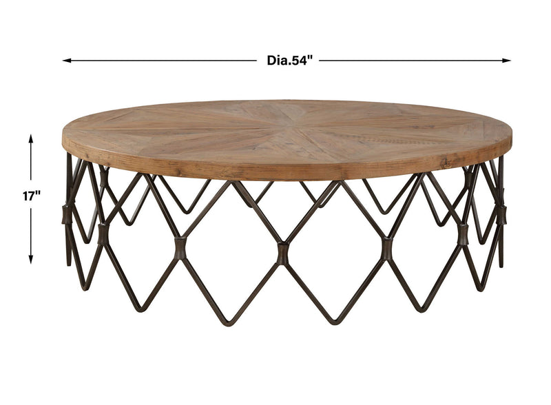 Chain Reaction - Wooden Coffee Table
