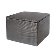 Santa Rosa storage table by Noble House with a sleek wooden surface and storage compartment, ideal for living room organization.