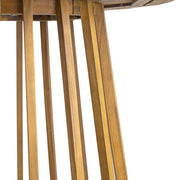 Outdoor Round Top Dining Table, Round Bistro Table - Teak - R&R Furniture Gallery (Fountain Valley, CA)