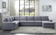 Tifton - 7 Seat Reversible Modular Sectional Sofa Chaise - R&R Furniture Gallery (Fountain Valley, CA)