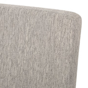 Contemporary Noble House dining chair with upholstered seat and tapered wood legs, part of a stylish chair set.