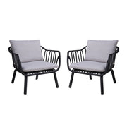 Huron - Outdoor Club Chair (Set of 2) - R&R Furniture Gallery (Fountain Valley, CA)
