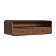 Floating Open Console - Chestnut - R&R Furniture Gallery (Fountain Valley, CA)
