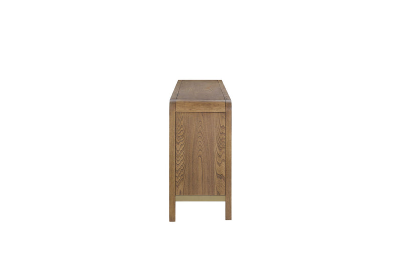 Waterfall - Console Table - Light Brown - R&R Furniture Gallery (Fountain Valley, CA)