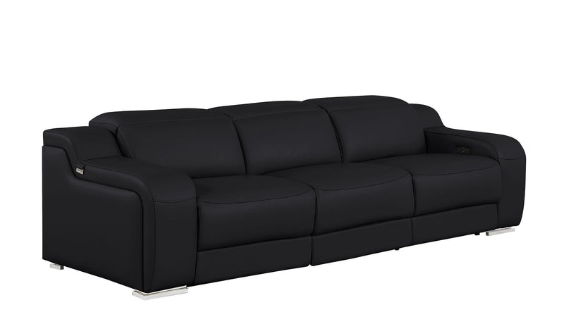 1116 - 6-Piece Modular Power Reclining Sofa, Loveseat & Chair Set In With 6 Power Recliners & Power Headrests