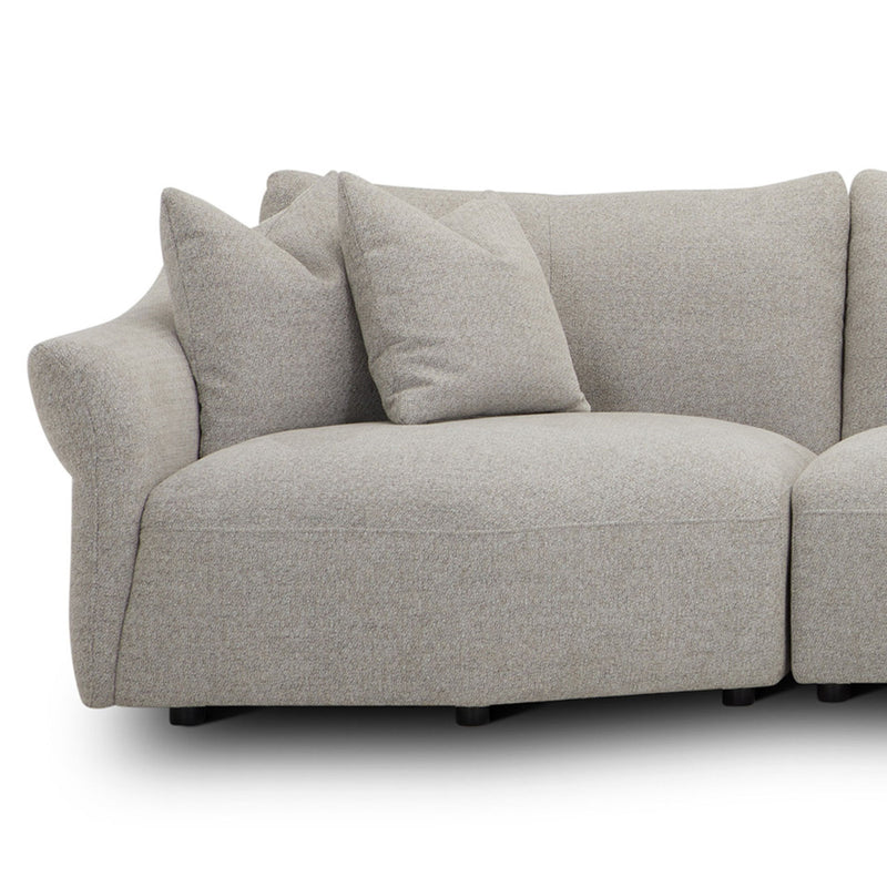 Playful - 6 Piece Modular Sectional - Canes Cobblestone - R&R Furniture Gallery (Fountain Valley, CA)