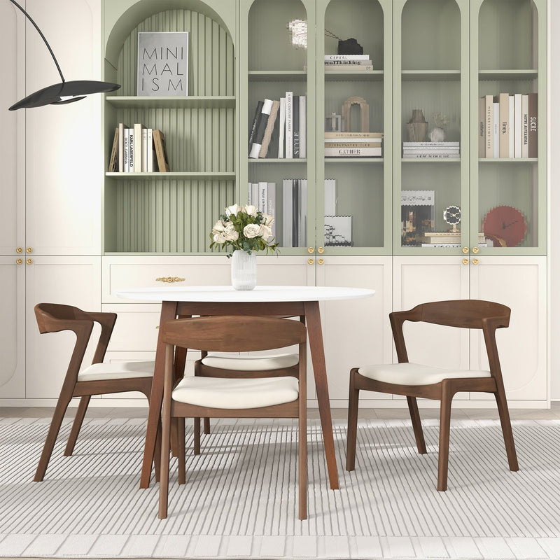 Dakota - Mid-Century Modern Dining Chair (Set of 2) - R&R Furniture Gallery (Fountain Valley, CA)