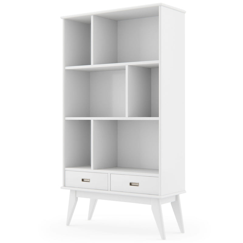 Draper - Mid Century Wide Bookcase And Storage Unit - R&R Furniture Gallery (Fountain Valley, CA)