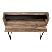 Computer Desk For Home Office, Laptop, Storage Shelves, Marble Look Contemporary & Modern - R&R Furniture Gallery (Fountain Valley, CA)