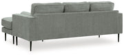 Hazela - Sofa Chaise - Charcoal - R&R Furniture Gallery (Fountain Valley, CA)