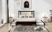 Platform Bed With 2 Big Drawers & Trundle - R&R Furniture Gallery (Fountain Valley, CA)