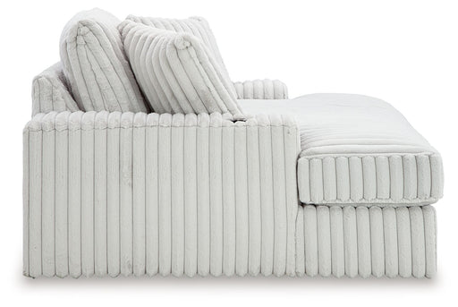 Stupendous - Oversized Chaise - Alloy - R&R Furniture Gallery (Fountain Valley, CA)