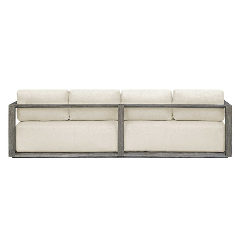 Remsen - Outdoor Sofa - White / Brown