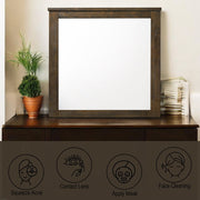 Merrilee - Mirror - Oak - R&R Furniture Gallery (Fountain Valley, CA)