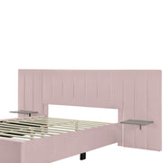 Upholstered Platform Bed With Big Headboard - R&R Furniture Gallery (Fountain Valley, CA)