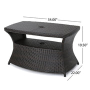 Berkeley - Chaise Lounge Side Table - R&R Furniture Gallery (Fountain Valley, CA)