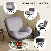 360° Swivel Office Chair, No Wheels - R&R Furniture Gallery (Fountain Valley, CA)