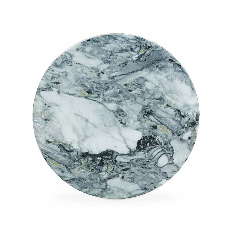 Serafina - Concrete Indoor / Outdoor Side Table - Marble Pattern - R&R Furniture Gallery (Fountain Valley, CA)