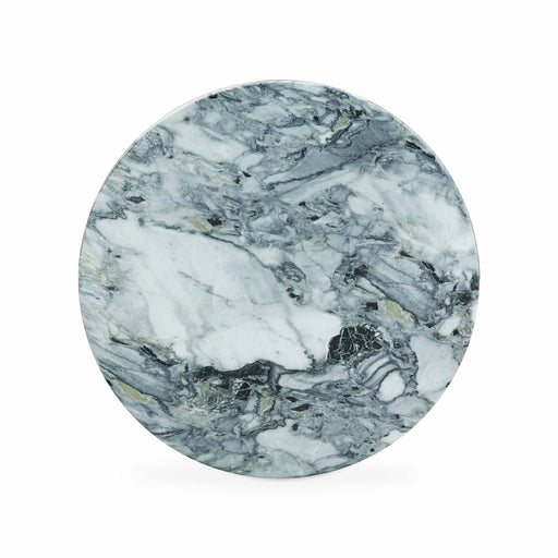 Serafina - Concrete Indoor / Outdoor Side Table - Marble Pattern - R&R Furniture Gallery (Fountain Valley, CA)