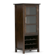 Avalon - High Storage, Wine Rack Cabinet - R&R Furniture Gallery (Fountain Valley, CA)
