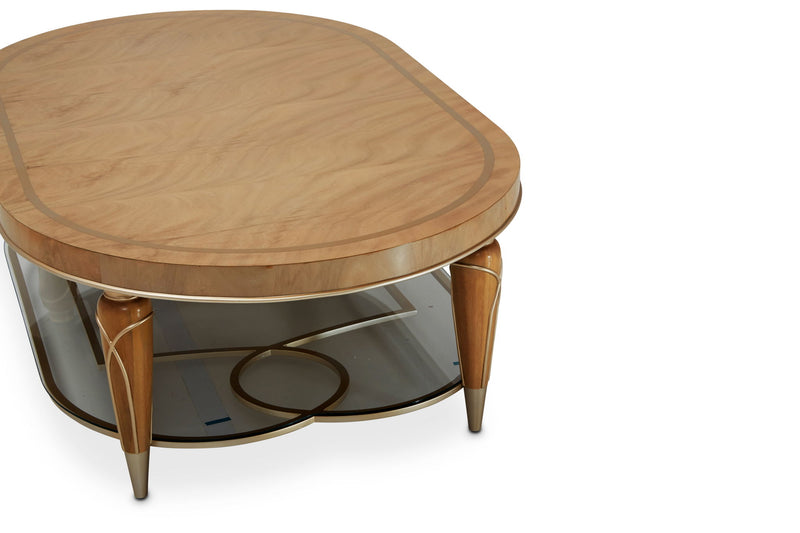 Villa Cherie - Oval Cocktail Table - R&R Furniture Gallery (Fountain Valley, CA)