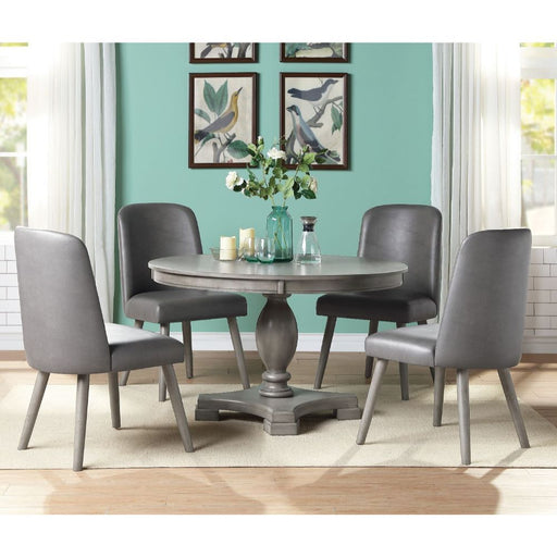 Waylon - 30" Dining Table - Gray Oak - R&R Furniture Gallery (Fountain Valley, CA)