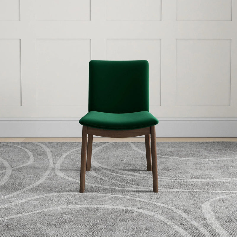 Laura - Mid-Century Modern Solid Wood Dining Chair (Set of 2) - R&R Furniture Gallery (Fountain Valley, CA)