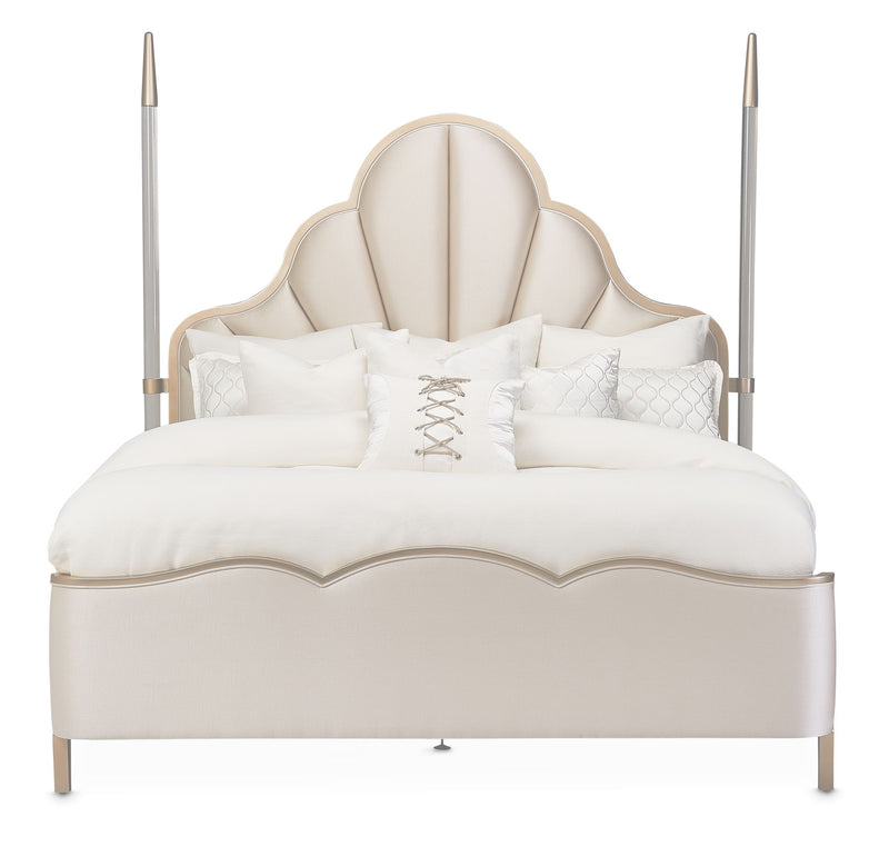 Malibu Crest - Scalloped Poster Bed - R&R Furniture Gallery (Fountain Valley, CA)