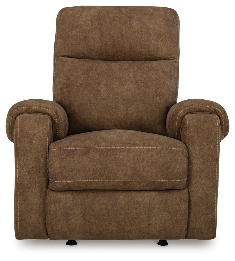 Edenwold - Rocker Recliner - Brindle - R&R Furniture Gallery (Fountain Valley, CA)