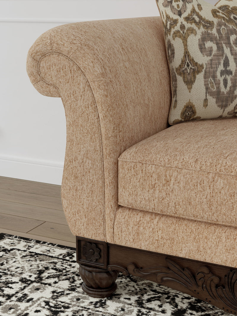 Chelsworth - RAF Corner Chaise - Golden - R&R Furniture Gallery (Fountain Valley, CA)