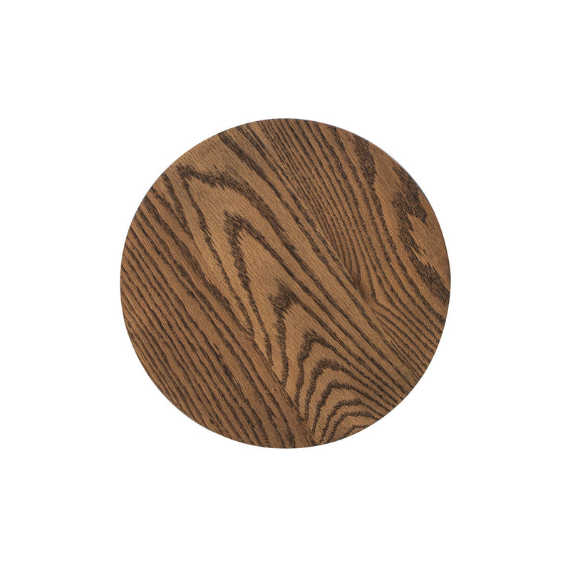 Spencer - Minimalist Oak Adjustable Bar Counter Stool - Walnut Brown Oak - R&R Furniture Gallery (Fountain Valley, CA)