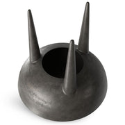 Otto - Cast Aluminum Side Table - Black - R&R Furniture Gallery (Fountain Valley, CA)