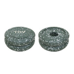 Gabby - Stacking Candle Holder (Set of 2) - Speckled Green - R&R Furniture Gallery (Fountain Valley, CA)