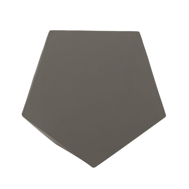 Noble House side table with geometric design, showcasing a modern, stylish accent piece for living room or bedroom decor.