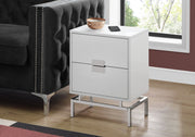 Accent Side Table, Storage Drawer, Modern Design - R&R Furniture Gallery (Fountain Valley, CA)