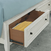 Storage Bed With Panel Headboard And Spacious Footboard Drawers - R&R Furniture Gallery (Fountain Valley, CA)