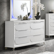 Tarian - Dresser - Pearl White - R&R Furniture Gallery (Fountain Valley, CA)