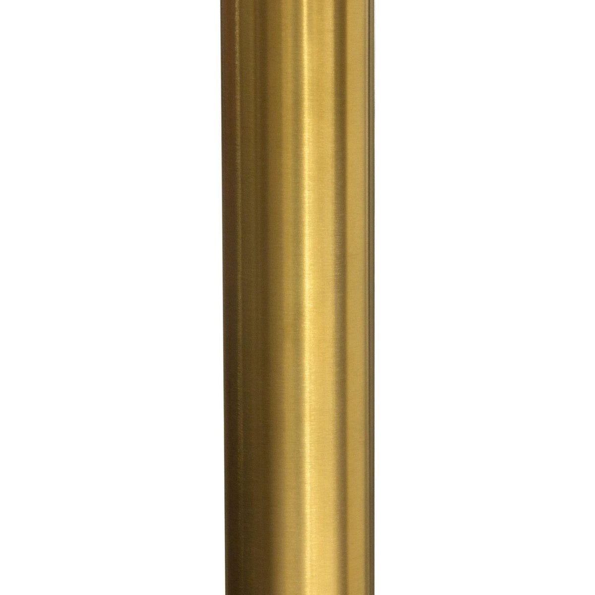 Stella 36" Round Bar Height Table w/ Faux Marble Top and Brushed Gold Metal Base by Diamond Sofa
