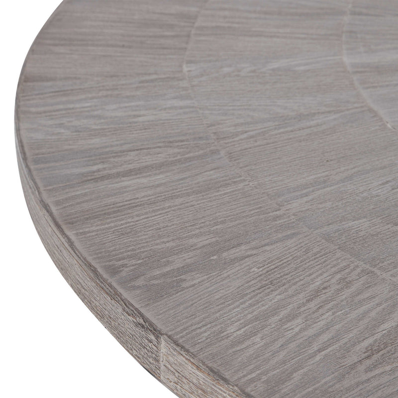 Uttermost Gidran dining table with a sleek wooden surface and modern design, perfect for contemporary dining rooms.