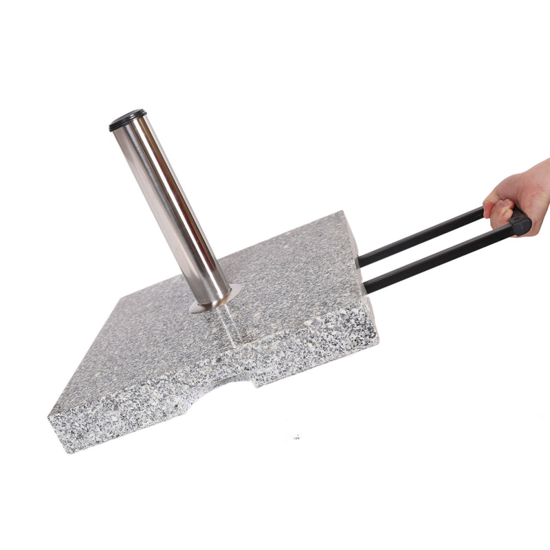 Mojave - Granite Umbrella Base - Natural / Gray