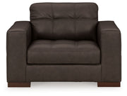 Luigi - Chair And A Half - Thunder - R&R Furniture Gallery (Fountain Valley, CA)