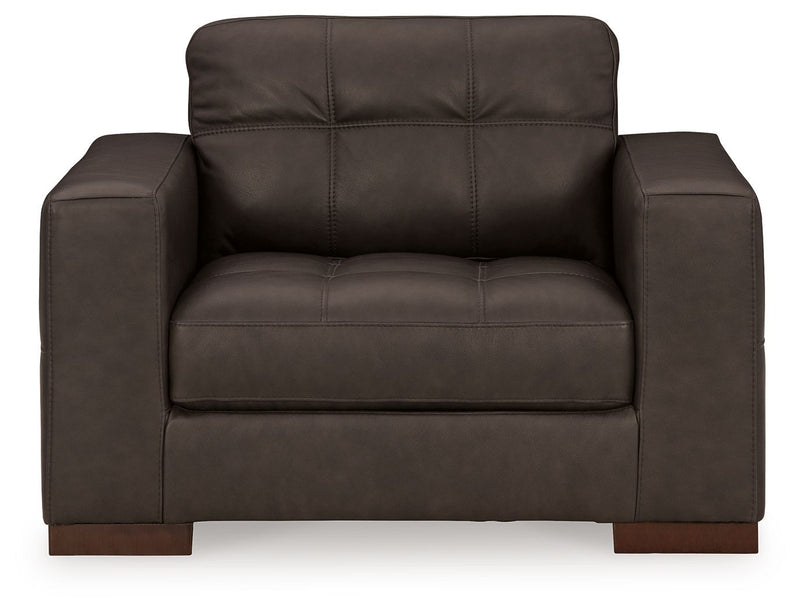 Luigi - Chair And A Half - Thunder - R&R Furniture Gallery (Fountain Valley, CA)