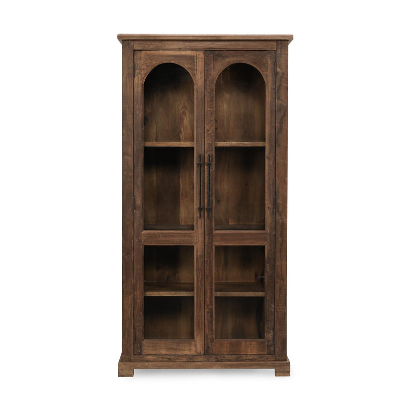Zion - Reclaimed Wood Tall Cabinet - Natural - R&R Furniture Gallery (Fountain Valley, CA)
