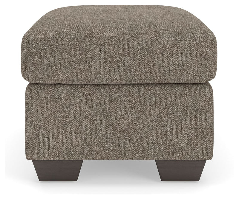Triston-Peaks - Ottoman - Suede - R&R Furniture Gallery (Fountain Valley, CA)