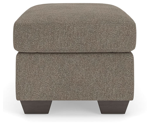 Triston-Peaks - Ottoman - Suede - R&R Furniture Gallery (Fountain Valley, CA)
