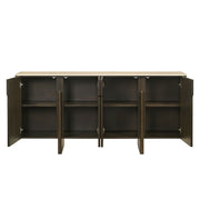 Davita - Server With Ceramic Top - Walnut - R&R Furniture Gallery (Fountain Valley, CA)