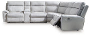 Social Pointe - Reclining Sectional - R&R Furniture Gallery (Fountain Valley, CA)