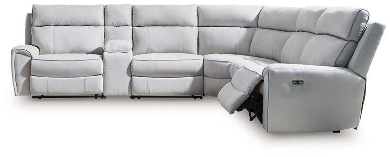 Social Pointe - Reclining Sectional - R&R Furniture Gallery (Fountain Valley, CA)