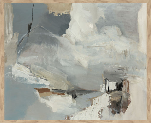 Wake - 48" x 72" Painting By Buddy Whitlock - Blue - R&R Furniture Gallery (Fountain Valley, CA)